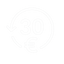 create a completely white icon for 30 days money back