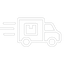 create a completely white icon for fast delivery 