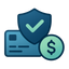 erstelle mir ein icon für sichere bezahlung, passend zum design der webseite